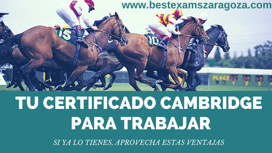 Tu certificado Cambridge para trabajar