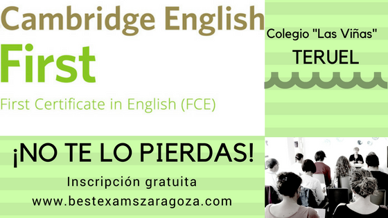 Seminario para profesores: Preparing for Cambridge English/First – Writing and Speaking